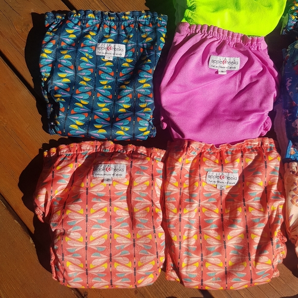 Apple Cheeks Cloth Diaper Lot Size 2 - Picture 2 of 6